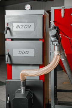 Пеллетный котёл Rizon 20 DUO (с бункером и горелкой)